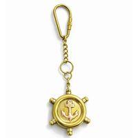 Pirinç Dümen Anahtarlık - Model 1