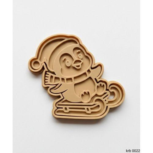 Kar Kizaginda Penguen Noel Sekillendirici Kalip Kurabiye Hamur Kesici Seti