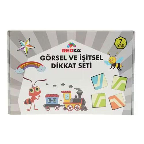 Redka Görsel ve İşitsel Dikkat Seti 7 Yaş