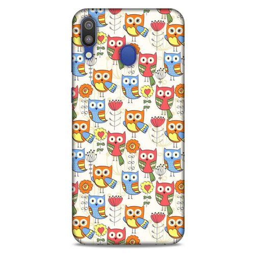 Baykuşlar (40) Desenli Silikon Kapak Telefon Kabı Samsung Galaxy M20 Kılıf