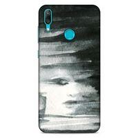 Huawei Y7 2019 Kılıf Depresyon (13) Silikon Kap Mor Turuncu