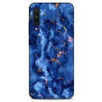 Xiaomi Mi A3 Uyumlu Kılıf Mavi Delisi (7) Telefon Kılıfı Mermer