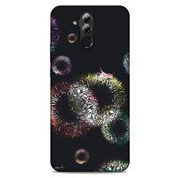 Y.Liva-2021 Özel Seri Siyah Soyut-24 Huawei Mate 20 Lite Kılıf Silikon Kapak