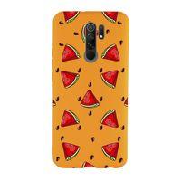 Xiaomi Redmi 9 Uyumlu Karpuz Şelalesi Desenli Premium Silikonlu Lansman Telefon Kılıfı