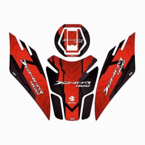 BAJAJ Bajaj Dominar 400 2017 - 2024 Uyumlu Tank Pad Set 004