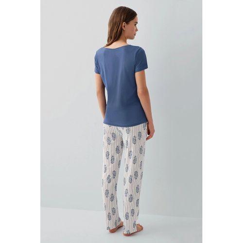 Pierre Cardin 9214-s Kadın Kısa Kol Pijama Takımı