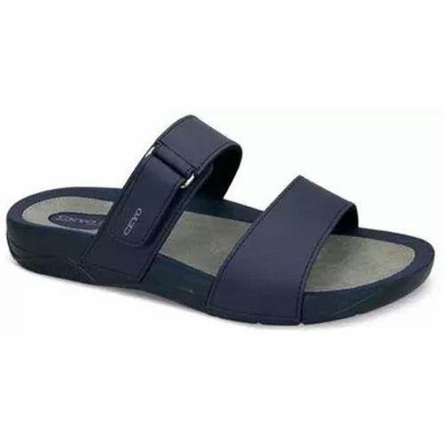 Ceyo 9877-1ı Lacivert Ortopedik Erkek Terlik