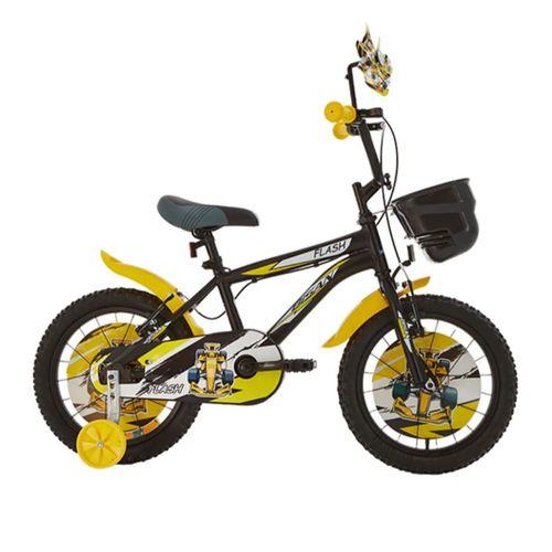 Bisan Flash 16 Jant Çocuk Bisikleti Siyah-Sarı