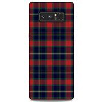 Gömlek (33) Desenli Silikon Kapak Telefon Kabı Samsung Galaxy Note 8 Kılıf