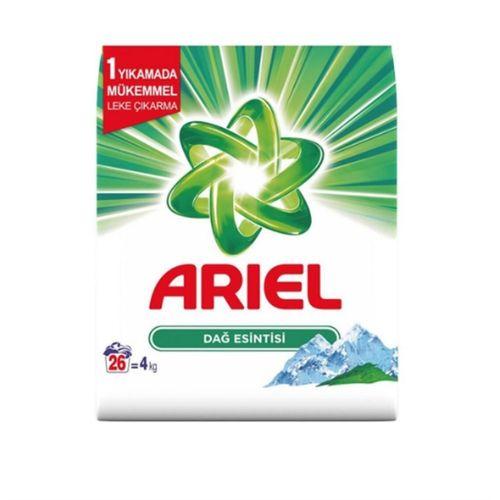 Ariel Matik 4 Kg. Dağ Esintisi ( toz deterjan ) (6'lı)