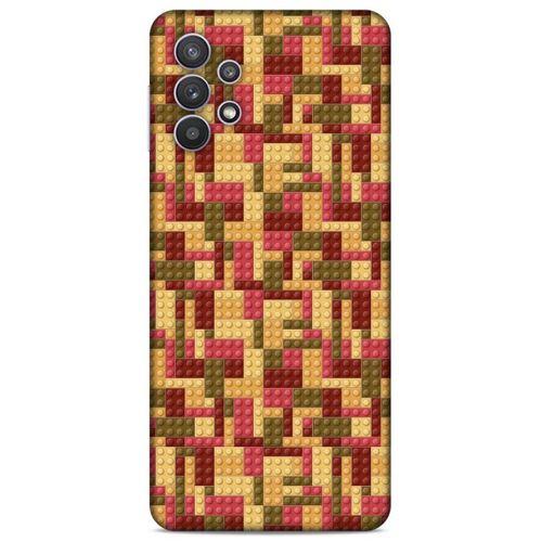 Lopard Samsung Galaxy A32 Uyumlu Kılıf BloX (47) Crystal Flex Kılıf Kırmızı