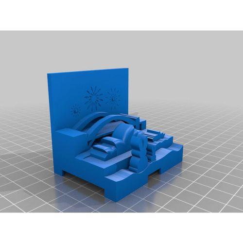 3D Baskılı Işık Şehri (Bu ürün Sadece Plastik parçadır - Almadan Önce Soru Sorabilirsiniz)