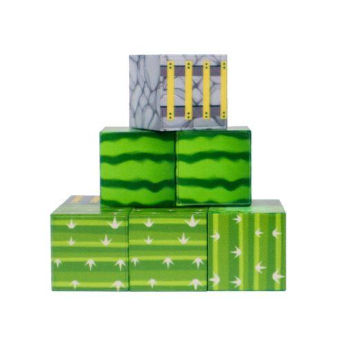 Megacraft 9 Parça Karpuz Ray Kaktüs Blok