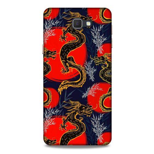 Samsung Galaxy J7 Prime Kılıf Dragons (30) Silicone Case Ejderha Cizimi