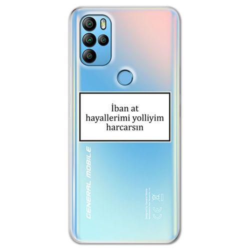 General Mobile GM 21 Pro Kılıf HD Yazı Baskılı Silikon Arka Kapak - Yazı 9