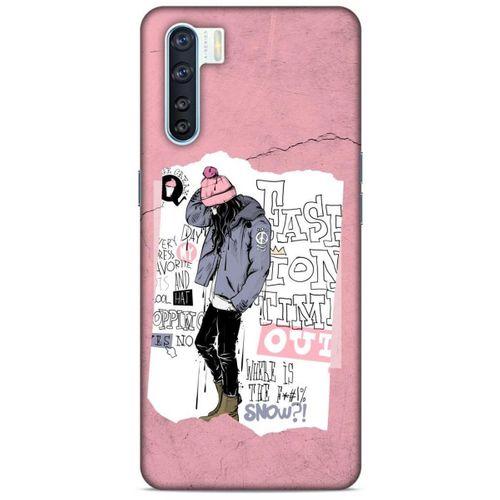 Sokak Modası 20 Oppo A91 Kılıf Desenli Silikon