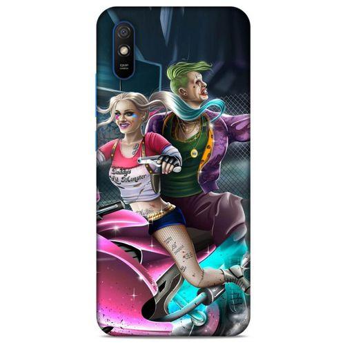 Xiaomi Redmi 9A Uyumlu Kılıf Harley Quinn (28) Arka Kapak Koyu galibarda