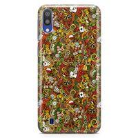 Samsung Galaxy M10 Kılıf Okey Tavla 51 Arka Kapak Koruma Desenli Full Koruyucu