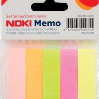 NOKİ MEMO KAĞIT INDEX 5 RENK (POSTIT) AYRAÇ 12060