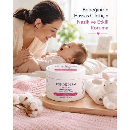 Bebek Pişik Giderici Bariyer Krem Onarıcı Yoğun Cilt Bakım Kremi Çinko Oksit Lanolin
