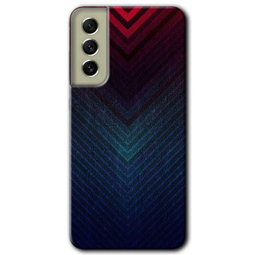 Samsung Galaxy S21 FE HD Baskılı Kılıf + 9D Tam Ekran Koruyucu - Abstract 4