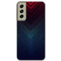 Samsung Galaxy S21 FE HD Baskılı Kılıf + 9D Tam Ekran Koruyucu - Abstract 4