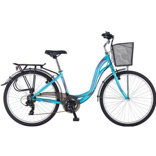 Salcano Bodrum 26 Unisex Şehir Bisikleti Turkuaz-Mor 40 cm