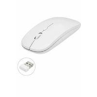 Kablosuz Mouse Fare Şarjlı Bluetooth Wireless Çift Modlu Sessiz