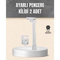 Kolay Montajlı Pencere Açılma Sınırlayıcı 2’li Set