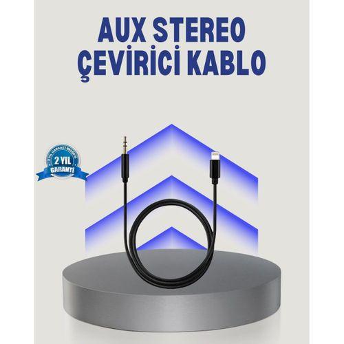İphone Lightning 3.5mm Aux Çevirici Kablo Jh-023 Stereo Ses Aktarıcı