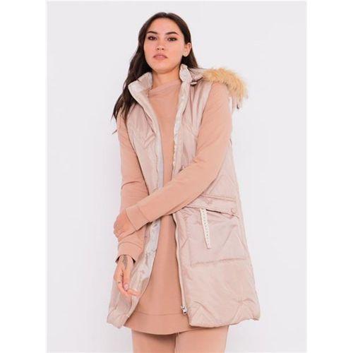 Sarah Kapşonlu Şişme Yelekli Spor Üçlü Takım - 70030.026 - Bej