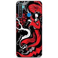 Lopard Oppo Realme 5i Uyumlu Kılıf Soyut Sanat (11) Baskılı Tam Koruma