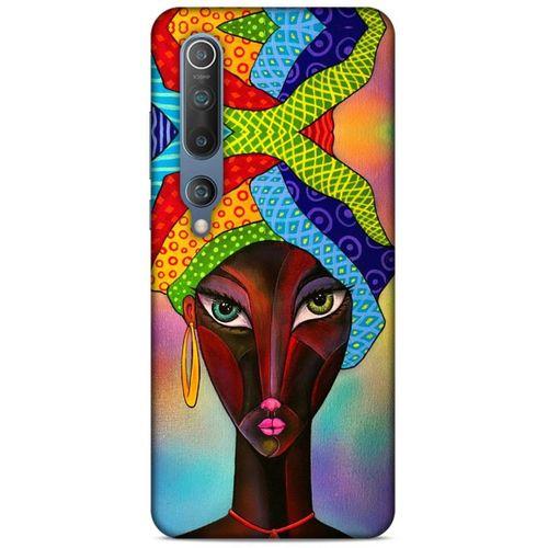 Lopard Xiaomi Mi 10 Uyumlu Kılıf Sürreal Yüzler ♀ (46) Core Armor Kılıf Desenli