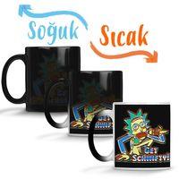 Rick And Morty Get Schwifty Sihirli Kupa Bardak Porselen