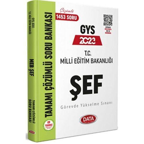 2023 Milli Eğitim Bakanlığı Sayman GYS Tamamı Çözümlü Soru Bankası Data Yayınları