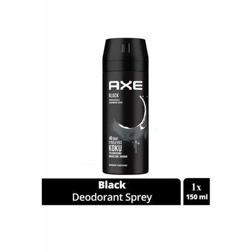 Axe Erkek Deodorant & Bodyspray Black 48 Saat Etkileyici Koku Vücut Spreyi 150 ml
