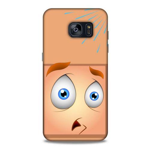 Emojix (55) Samsung Galaxy S7 Edge Kılıf Silikon Kapak Desenli