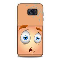 Emojix (55) Samsung Galaxy S7 Edge Kılıf Silikon Kapak Desenli