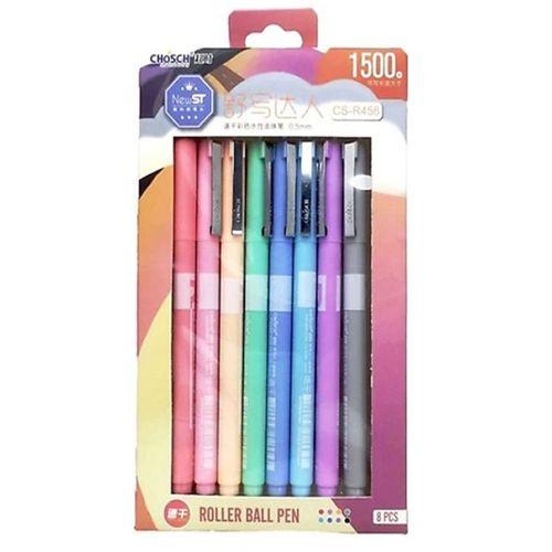 Maxx Roller Kalem Seti Renkli Kalem 8 li Cs-R456
