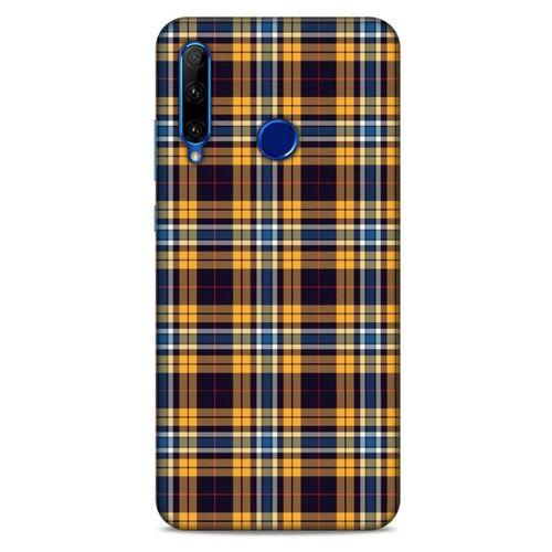 Gömlek (9) Desenli Silikon Kapak Telefon Kabı Huawei Honor 20 Lite Kılıf