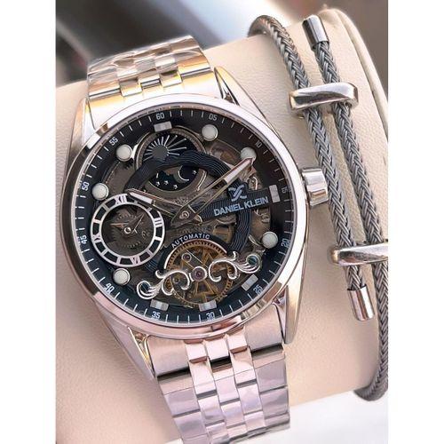 Daniel Klein Otomatik Mekanizma Mehtap Ve Güneş Kadranlı 2 Yıl Garantili Erkek Kol Saati OTM.13855.2