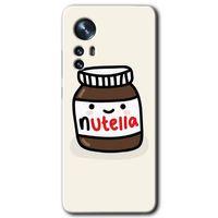 Xiaomi Mi 12 HD Baskılı Kılıf + 9D Tam Ekran Koruyucu - Nutella Aşkım