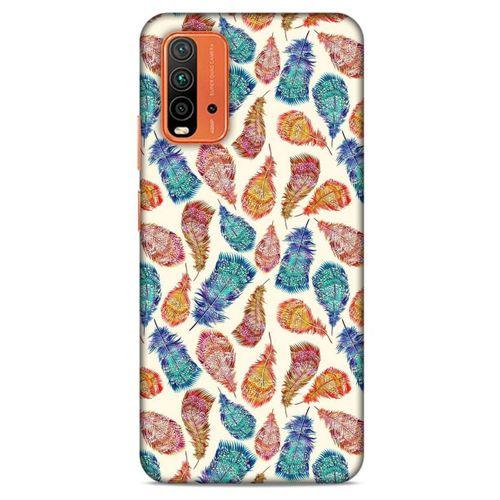 Lopard Xiaomi Redmi 9T Uyumlu Kılıf Tüyler (36) Glitter Kılıf