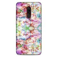 Xiaomi Redmi 8 Kılıf Pastel Renkler (12) Koruyucu Silikon Beyaz Mavi