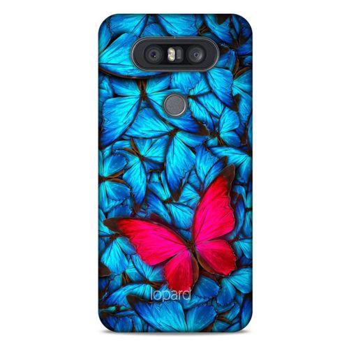 LG K41S - K51S Kılıf Kelebek Etkisi (1) Kılıfı Karışık Renkli