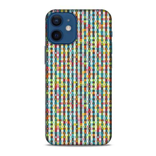 Geometrix 63 Apple iPhone 12 Mini Kılıf Silikon Kapak