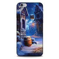 Apple Iphone 6S Plus Kılıf Snowix (46) Core Armor Kılıf Kahverengi Mavi