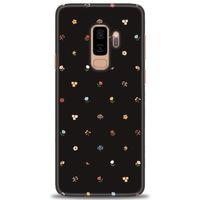 Samsung Galaxy S9 Plus Kılıf HD Baskılı Kılıf - Flower + Tam Ekran Koruyucu