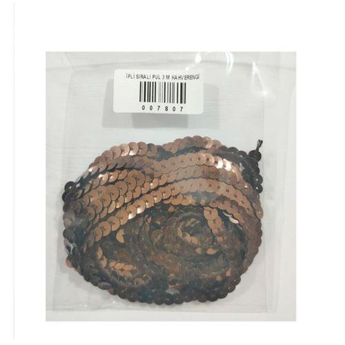 İpli Sıralı Pul 3 M Kahverengi - 3 paket