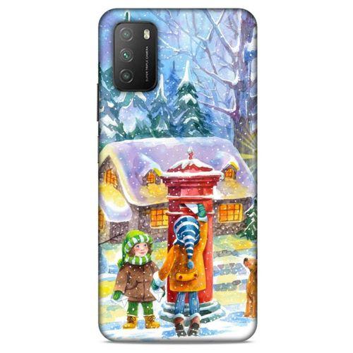 Lopard Xiaomi Poco M3 Uyumlu Kılıf SnowiX (50) Shockproof Kılıf